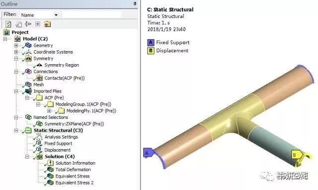 子模型法在ANSYS Composite PrepPost（ACP）复合材料分析中的应用的图4