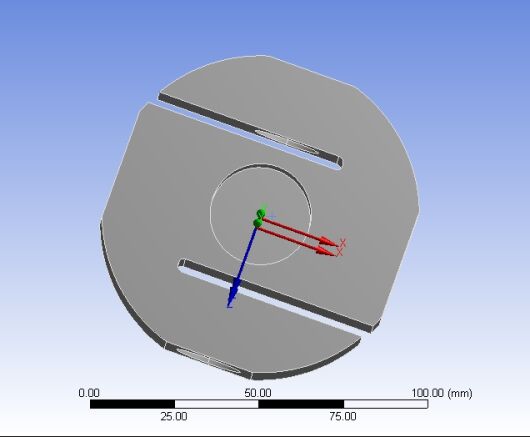 ANSYS Workbench 圆盘S型应变片式电阻压力传感器结构设计及有限元分析的图24