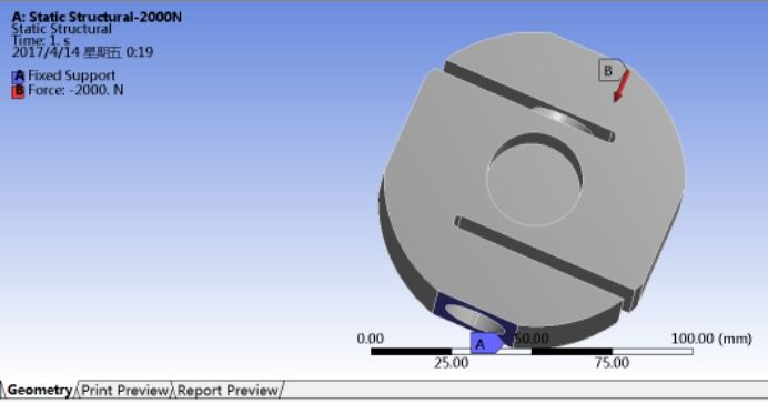 ANSYS Workbench 圆盘S型应变片式电阻压力传感器结构设计及有限元分析的图26