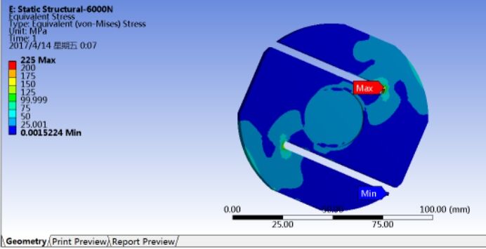 ANSYS Workbench 圆盘S型应变片式电阻压力传感器结构设计及有限元分析的图55