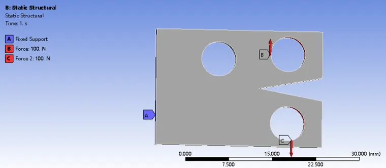 ANSYS 断裂力学新功能之SMART自适应裂纹萌生分析的图1