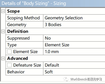 Ansys WorkBench 锥螺纹静力分析的图5