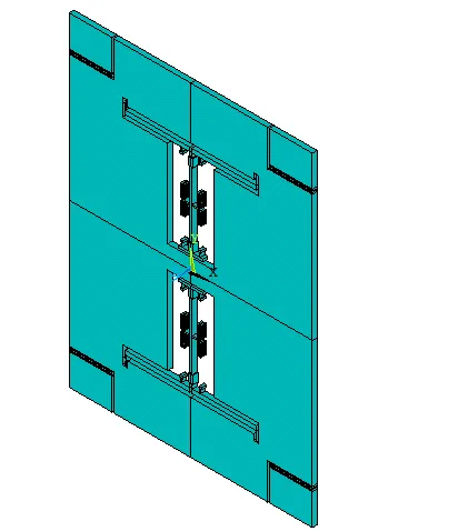 基于ANSYS APDL的硅微谐振式加速度计模态分析的图1