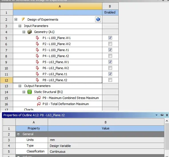 基于ANSYS WorkBench 2021R1的梁单元的参数优化的图4