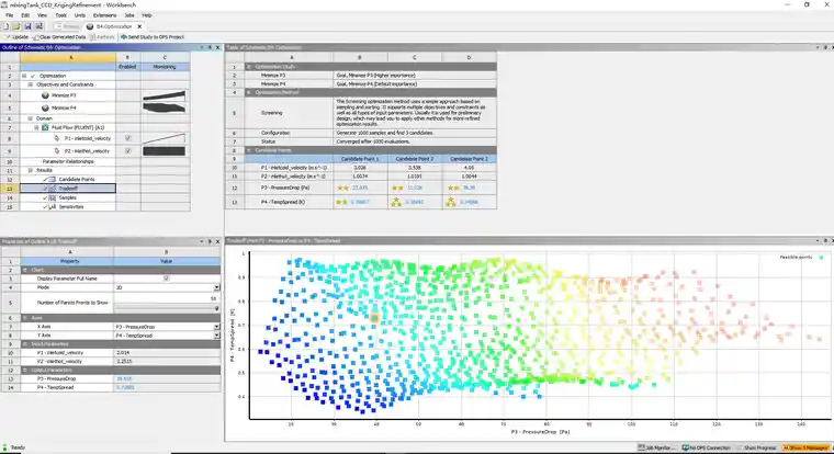 基于ANSYS DesignXplorer冷热水混合器响应面优化的图2