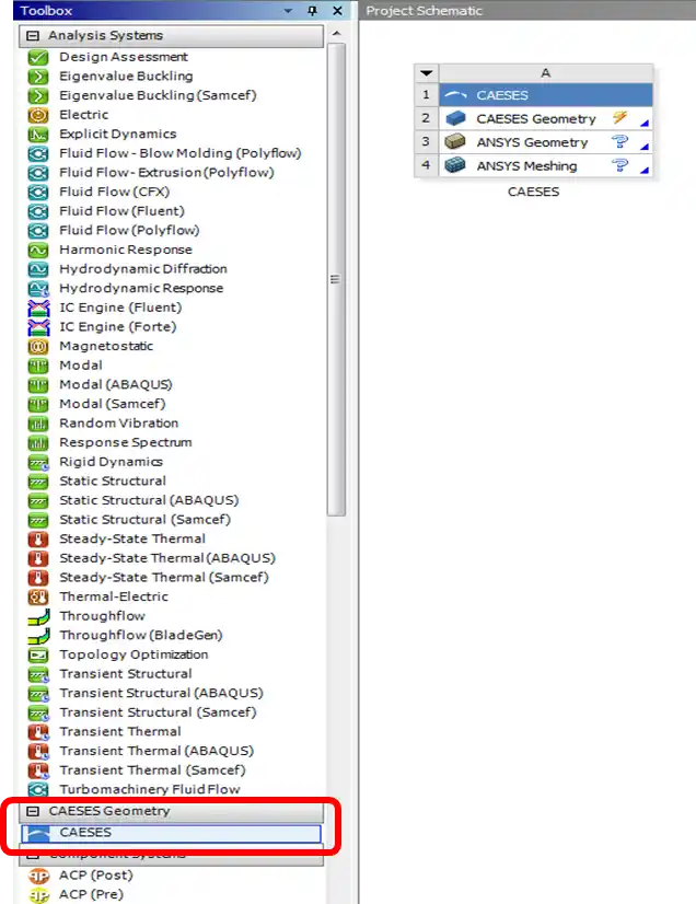 Workbench中调用CAESES控件方法步骤的图9