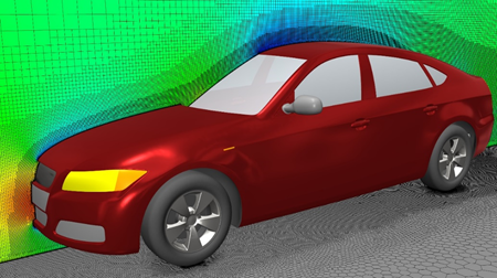 全新体验的Fluent Meshing | 在汽车外气动和热管理中的应用的图1