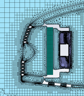 全新体验的Fluent Meshing | 在汽车外气动和热管理中的应用的图12
