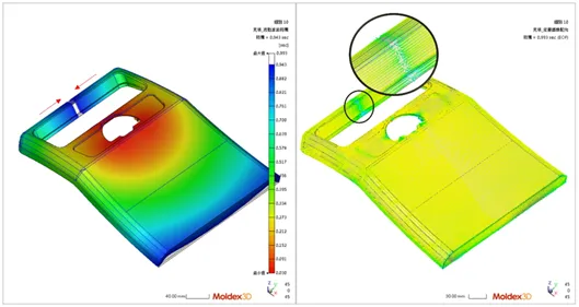 Moldex3D模流分析之FEA接口使结构分析更贴近现实的图1