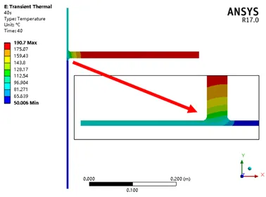 ANSYS Workbench锅炉给水管热应力分析的图10