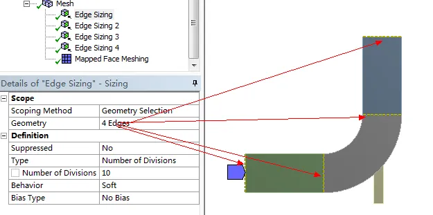 ANSYS-Meshing网格划分教程-09面网格的图2