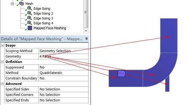 ANSYS-Meshing网格划分教程-09面网格的图6