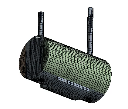 ANSYS-Meshing网格划分教程-08多区域划分网格2的图6