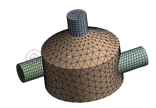 ANSYS-Meshing网格划分教程-03静力搅拌器网格划分的图4