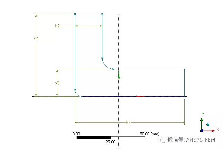 ANSYS Workbench子模型分析实例的图4