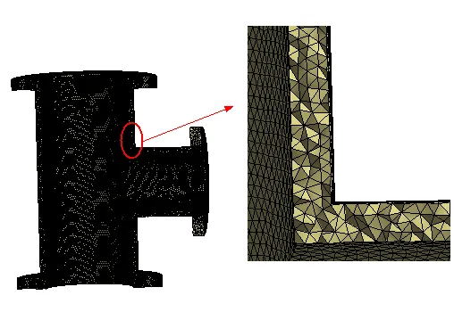 ANSYS-Meshing网格划分教程-04三通网格划分的图10