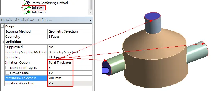 ANSYS-Meshing网格划分教程-03静力搅拌器网格划分的图6