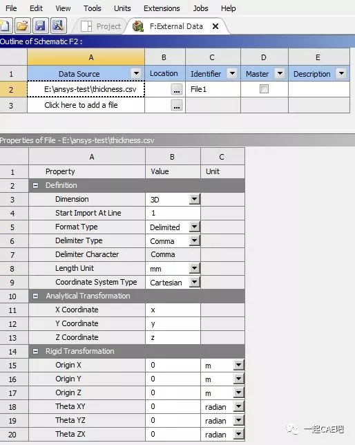 ansys workbench中设置变厚度壳单元的图12