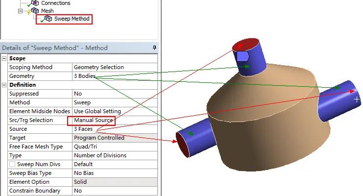 ANSYS-Meshing网格划分教程-03静力搅拌器网格划分的图2