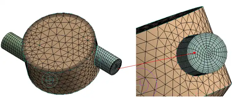 ANSYS-Meshing网格划分教程-03静力搅拌器网格划分的图9