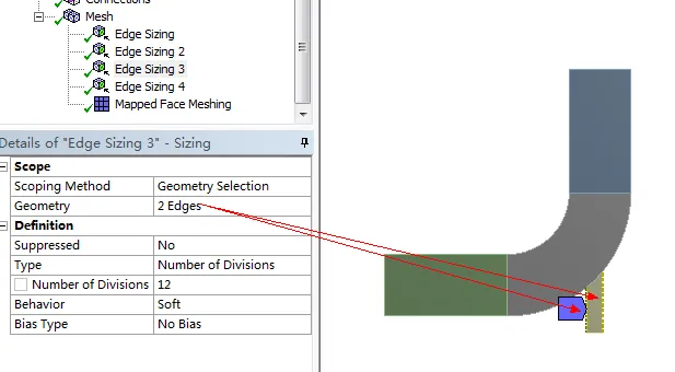 ANSYS-Meshing网格划分教程-09面网格的图4