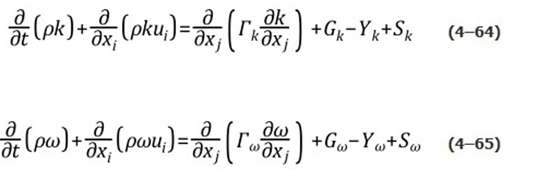 【湍流】fluent中的 Standard k-ω Model的图1