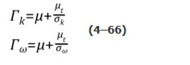 【湍流】fluent中的 Standard k-ω Model的图2