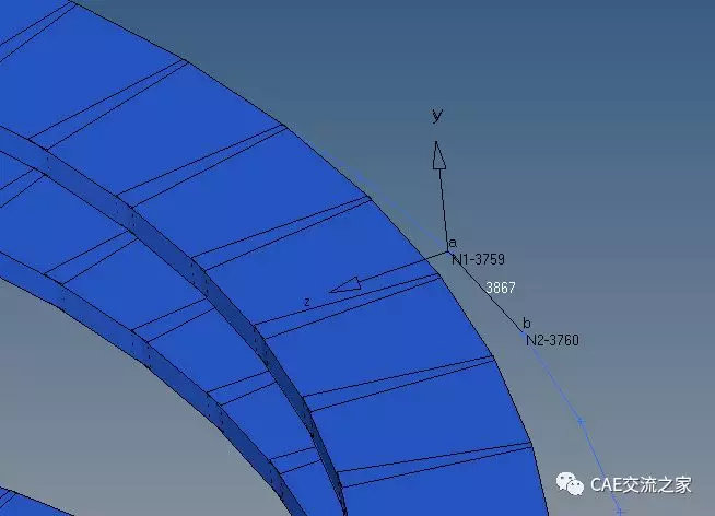 梁单元截面方向的调整-方向矢量的图10