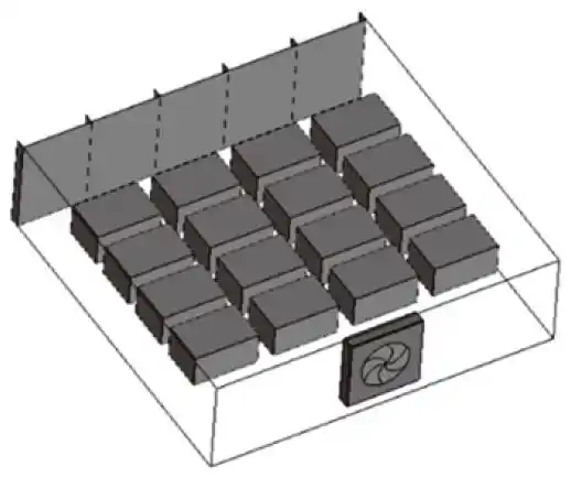 基于Icepak的船舶储能电池散热特性仿真分析的图8