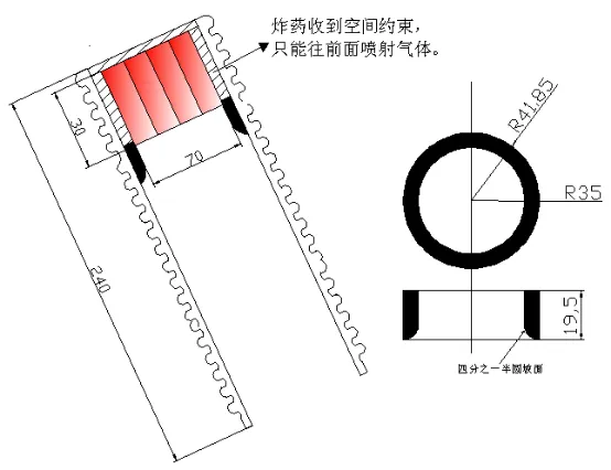 Autodyn陶瓷灭弧筒炮轰电弧分析的图1