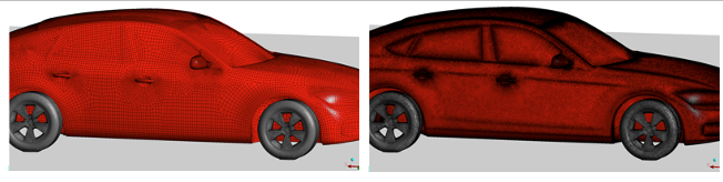 精确的飞行器阻力预测的 Fidelity Pointwise 和 ISimQ 网格自适应的图4