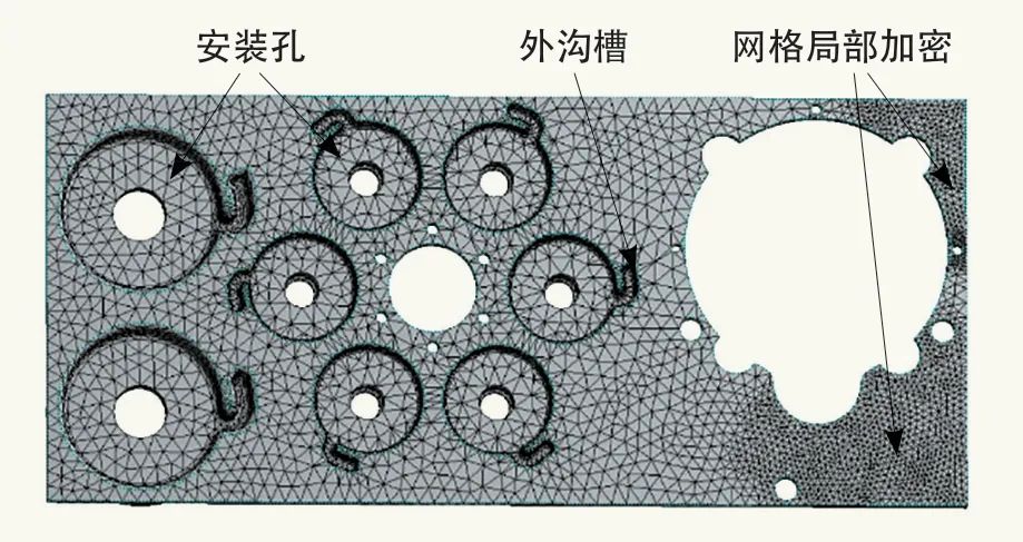 汽车悬架用组合发条弹簧机构底板冲压件的设计的图2