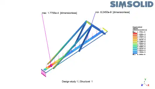 基于SimSolid的悬臂式斗轮堆取料机结构应力分析的图19