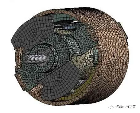 汽车空调箱鼓风机电机振动噪声控制研究的图6