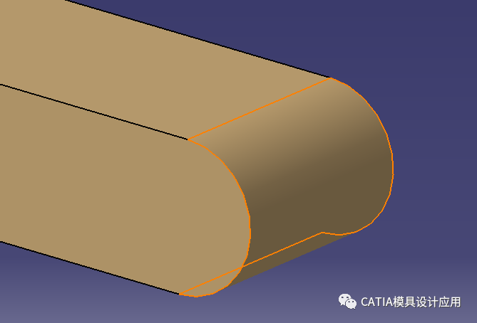 教程 | CATIA零件设计之三切线内圆角的图5