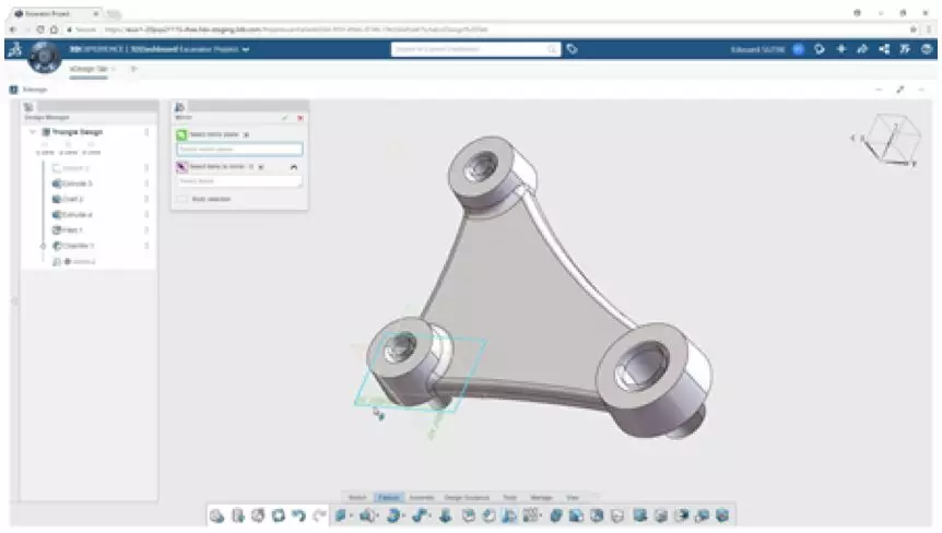 CATIA xDesign：网页端的三维设计应用，打开浏览器就能建模的图1