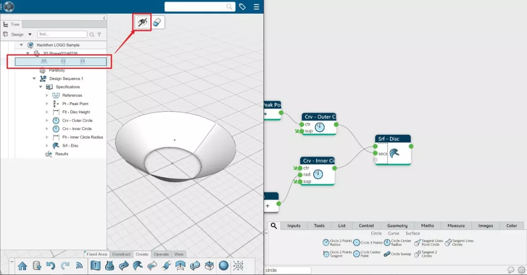 CATIA Hackathon背后的故事：教你做参数化LOGO的图13