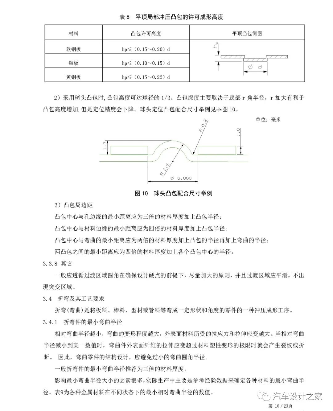 某设计公司车身钣金件设计指南的图13