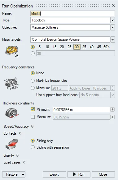 solidThinking Inspire汽车下摆臂优化设计的图7