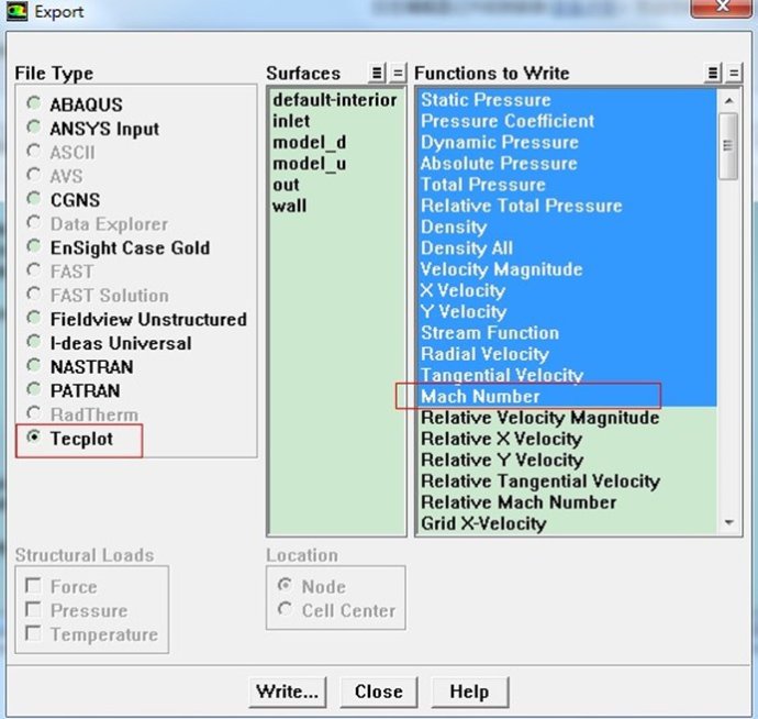 [问题讨论]Tecplot软件中计算马赫数的图1