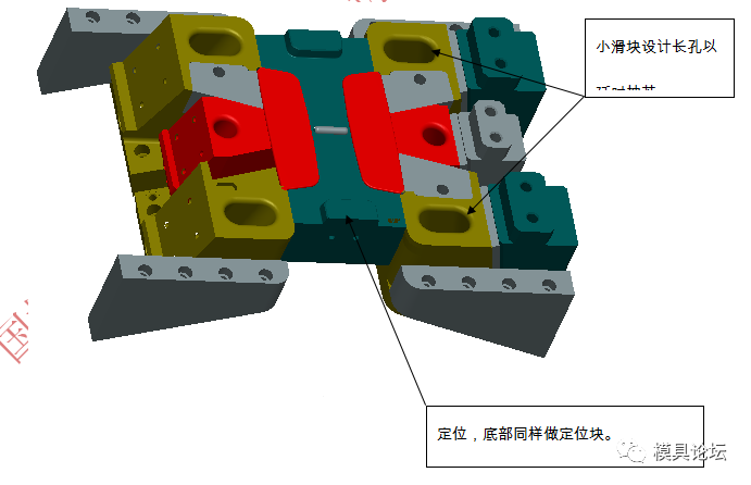 诊疗仪端盖注射模具设计+3d的图3