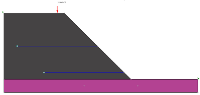 土工合成材料(Geotextile)加固边坡---PLE与SLIDE计算结果的比较的图1