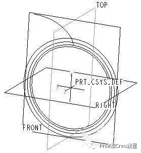 Proe/Creo画直齿轮详解的图14