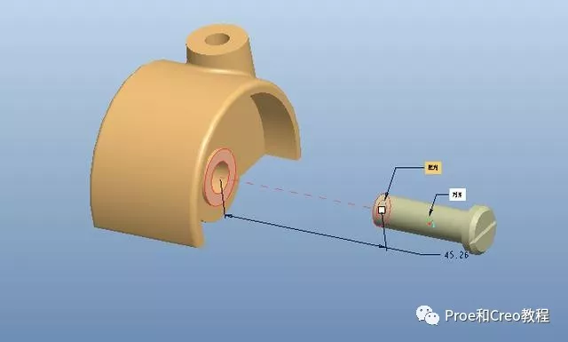 【转载】Creo/Proe如何进行简单组件的装配的图18