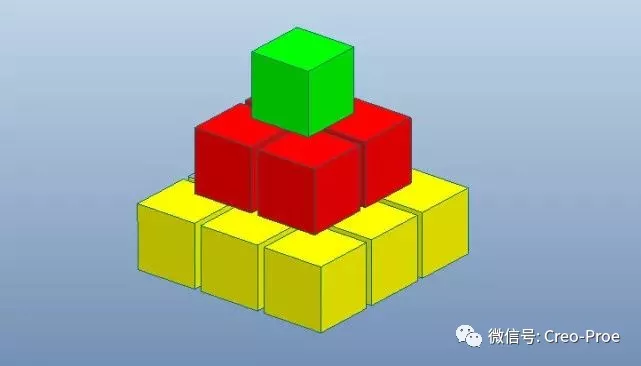 Proe/Creo如何使用表格阵列？【转载】的图11