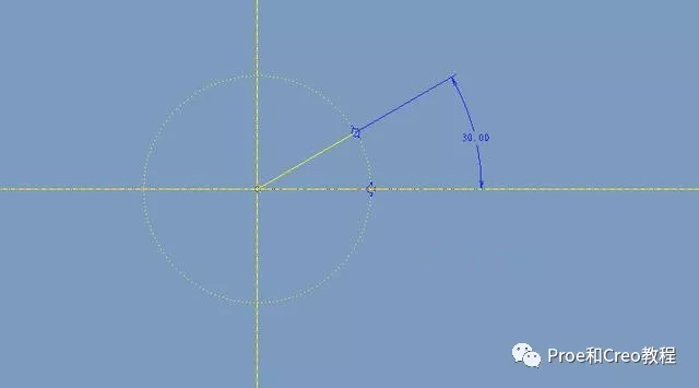 Proe/Creo如何使用点阵列？的图2