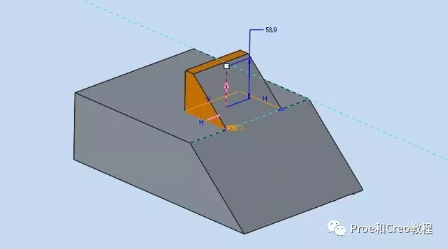 Creo/Proe四个拉伸技巧，建模效率倍增器！的图3