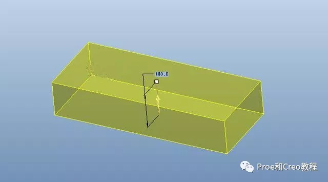 Proe/Creo拉伸小技巧的图1