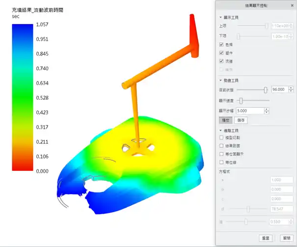 Moldex3D模流分析SYNC for PTC Creo之快速范例教学的图19