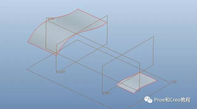 Proe/Creo边界混合失败如何处理？的图1